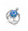 Sterling Silver Womens Turtle Beautiful