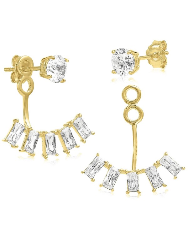 Jacket Yellow Plated Sterling Quality Earrings