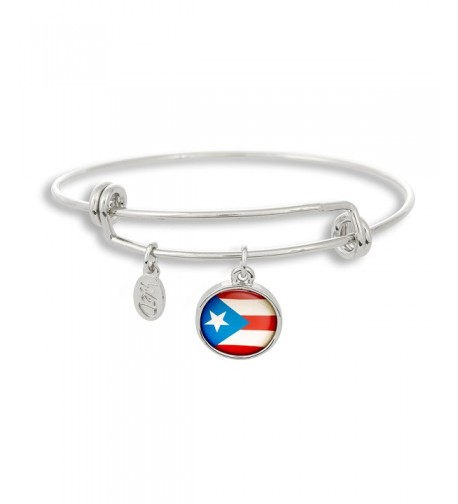 Adjustable Bangle Bracelet featuring Puerto