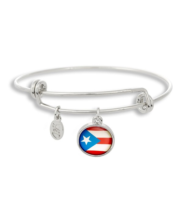 Adjustable Bangle Bracelet featuring Puerto