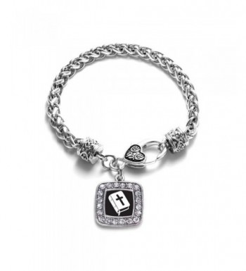 Believe Classic Silver Crystal Bracelet