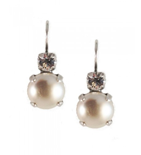 Mariana Silver Plated Crystal Earrings