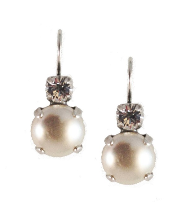 Mariana Silver Plated Crystal Earrings