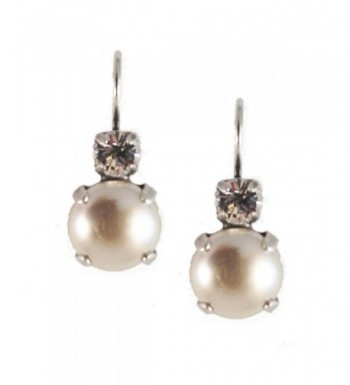 Mariana Silver Plated Crystal Earrings