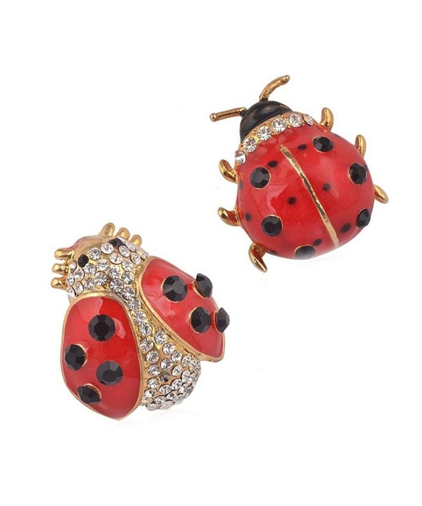 Partyfareast Cute Animal Ladybug Brooch