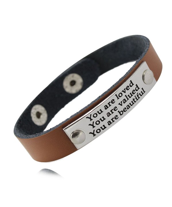 MIKINI Inspirational Motivational Wristband beautiful