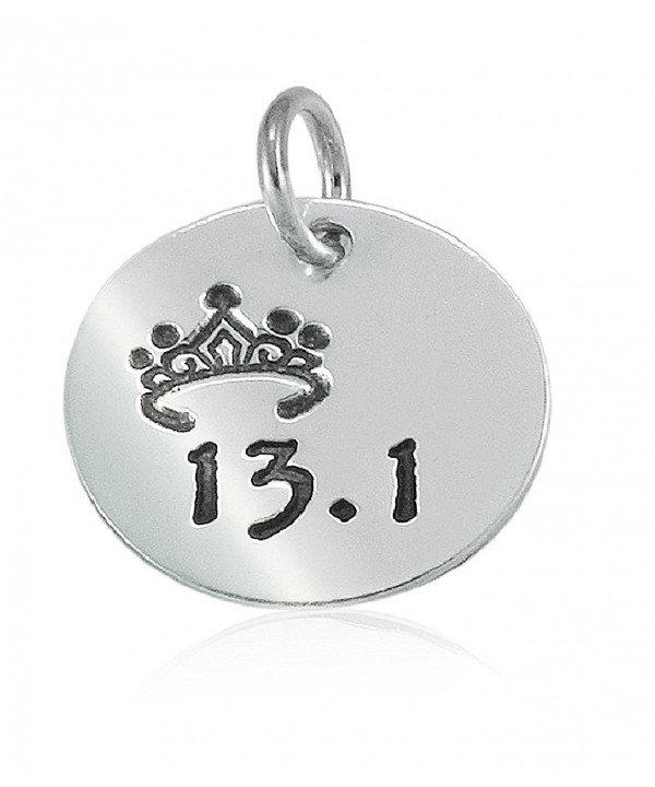 Sterling Silver Tiara Round Charm