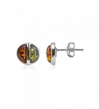 Multicolor Sterling Silver Modern Earrings