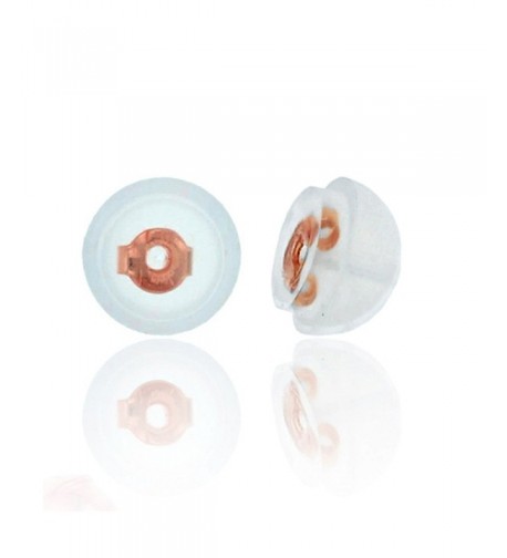 Rose Gold Silicone Bubble Earring