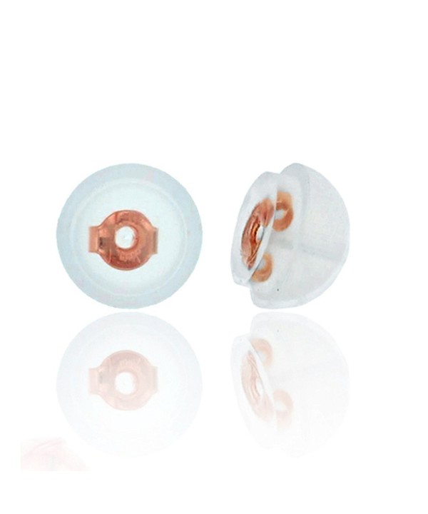 Rose Gold Silicone Bubble Earring