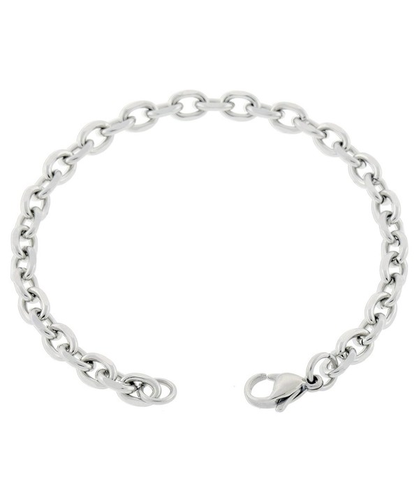 Womens Stainless Steel Anklet Inches