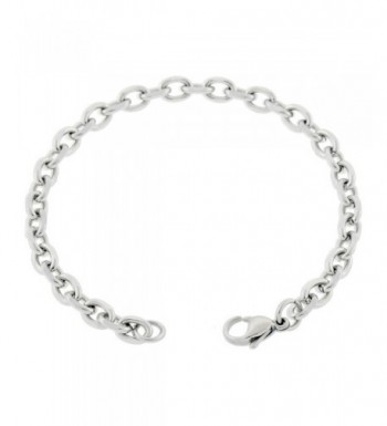 Womens Stainless Steel Anklet Inches