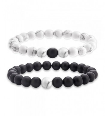 Paris Distance Relationship Howlite Bracelet