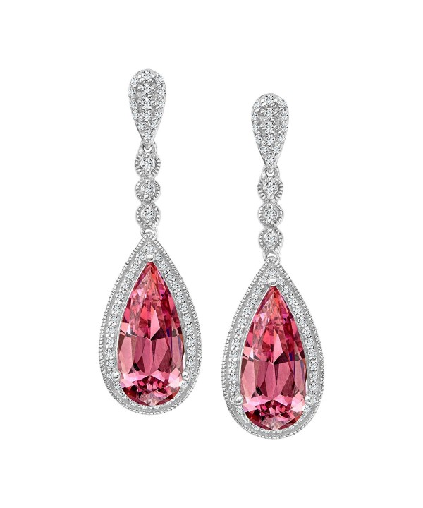 Earrings Swarovski Zirconia Sterling Silver