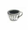 Sterling Silver Coffee European Bracelet