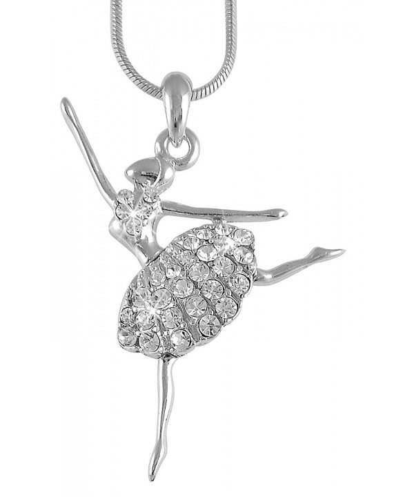 Ballerina Ballet Dancer Pendant Necklace