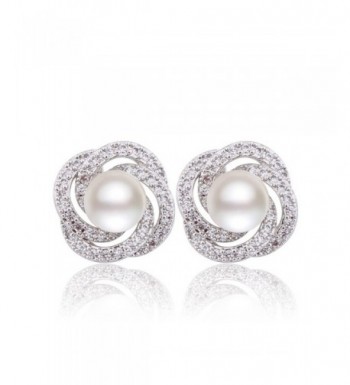 GULICX Simulated Bridesmaid Pierced Earrings