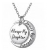 Daughter Necklace Forever Inscribed Sentimental