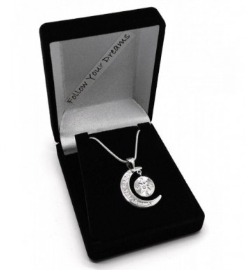 Graduation Follow Dreams Compass Necklace