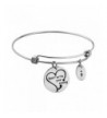 Ending Engraved Bangle Awareness Bracelet