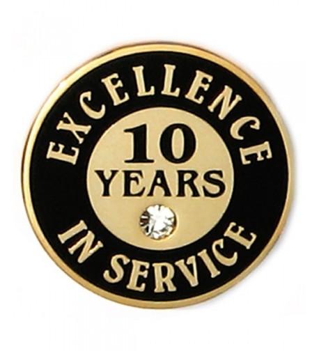 PinMarts Plated Excellence Service Rhinestone