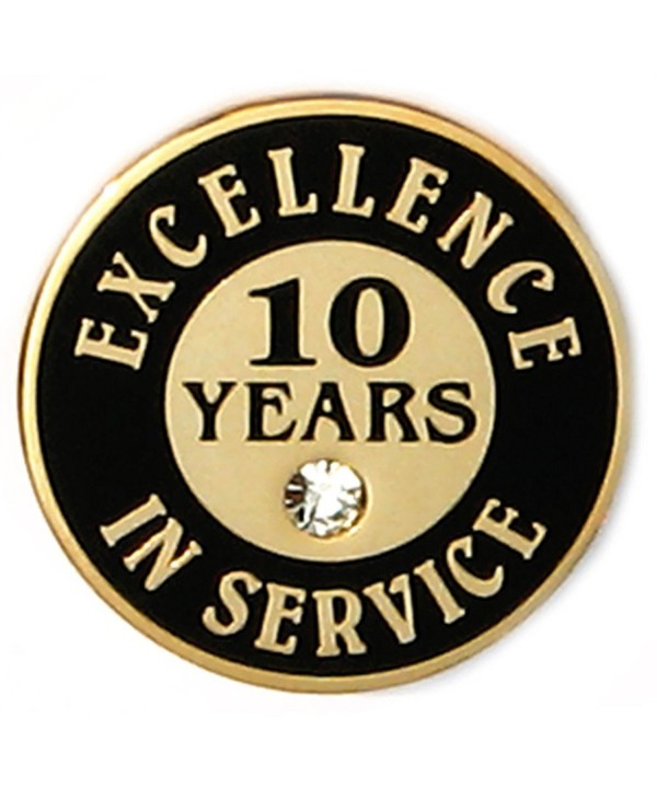 PinMarts Plated Excellence Service Rhinestone