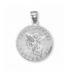 Sterling Saint Michael Protection Pendant