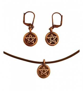 DragonWeave Pentagram Necklace Earring Adjustable