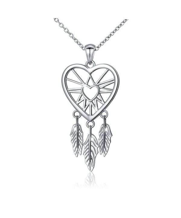 Sterling Catcher Feather Forever Necklace18