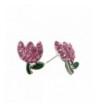 Springs Crystal Rhinestone Earrings Easter