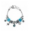 Lova Jewelry Birthstone Silver tone Bracelet