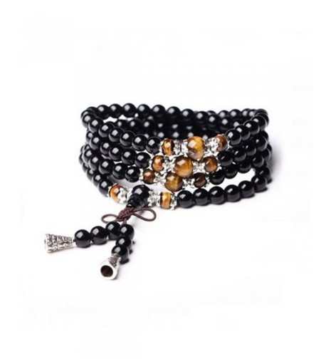 CASOTY Multilayer Obsidian Bracelet Fortune