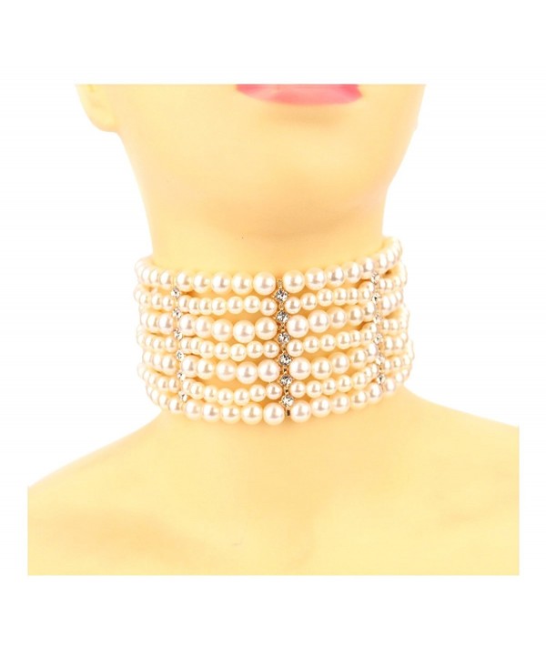 MeliMe Elegant Simulated Multi layer Necklace