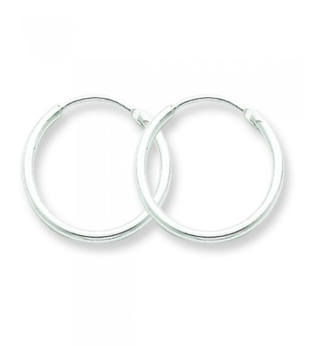 Sterling Silver Classic Endless Earrings