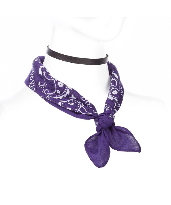 Necklace Classic Paisley Bandana Assorted