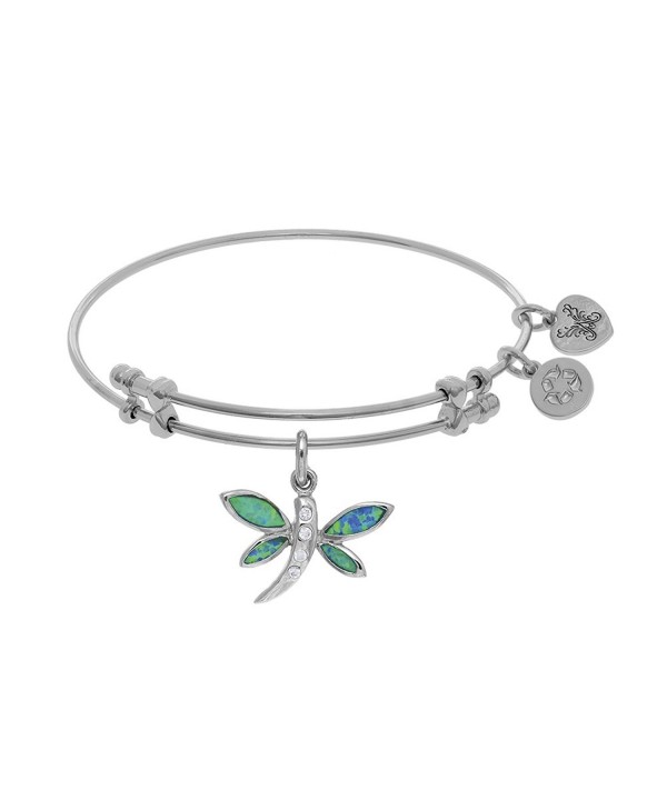 Angelica Collection Created Dragonfly Bangle