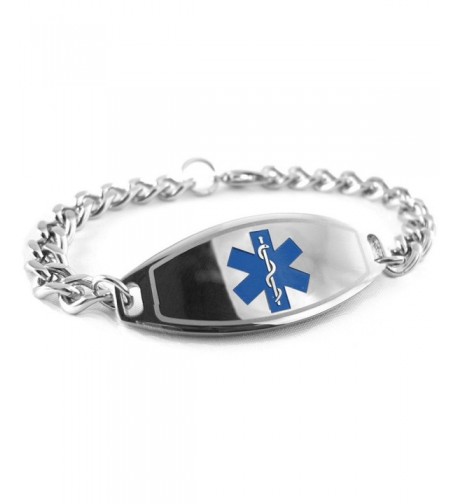 MyIDDr Pre Engraved Customized Diabetes Bracelet