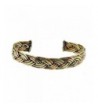 Tibetan Copper Bracelet Healing Braided