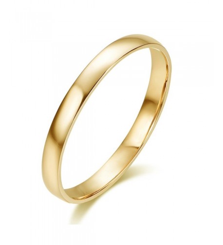 Solid Comfort Classic Wedding yellow gold