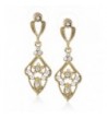 Downton Abbey Gold Tone Edwardian Filigree