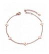 SHEGRACE Flower Chain Anklet Bracelet