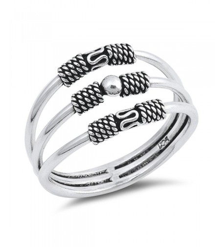 Bali Three Statement Sterling Silver