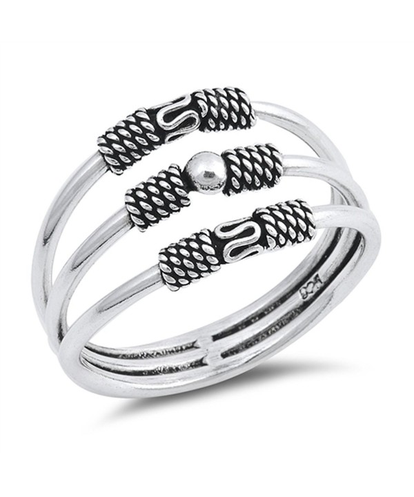 Bali Three Statement Sterling Silver