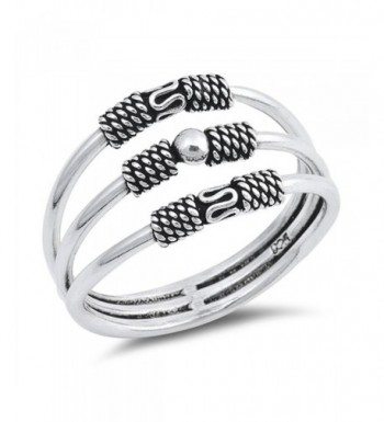 Bali Three Statement Sterling Silver