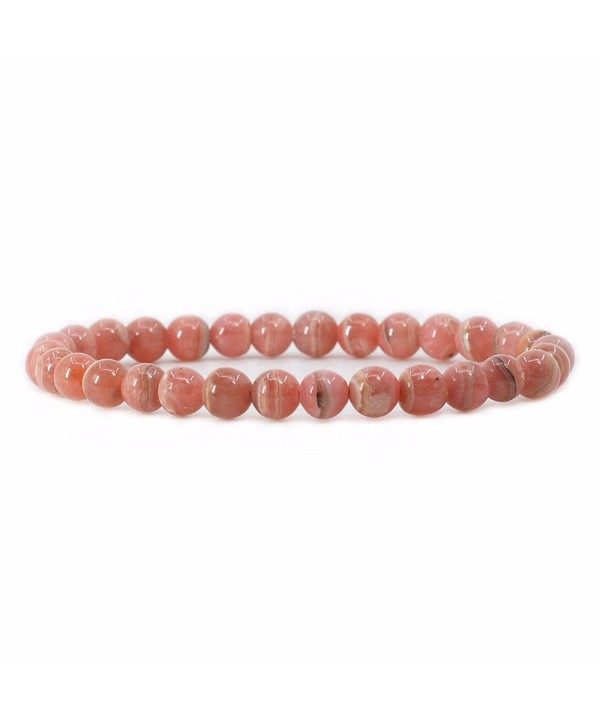 Natural Argentina Rhodochrosite Gemstone Bracelet