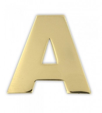 PinMarts Plated Alphabet Letter Lapel