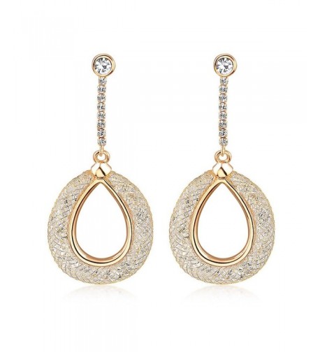 Mytys Fashion Jewelry Crystal Earrings