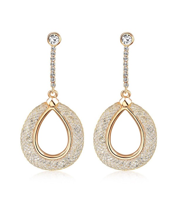 Mytys Fashion Jewelry Crystal Earrings