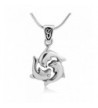 Sterling Dolphin Harmony Friendship Necklace