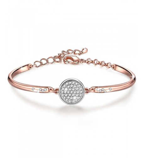 Valentines Swarovski Crystal Bracelet Adjustable